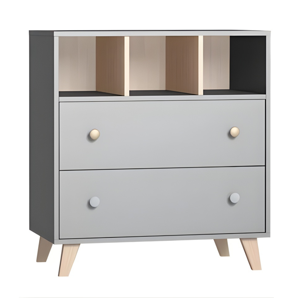 Faktum Colette Convertible Baby Dresser – Hettich Soft-Close Drawers