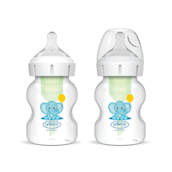 Dr. Brown's Blue Elephant 150ml Bottle Twin Pack
