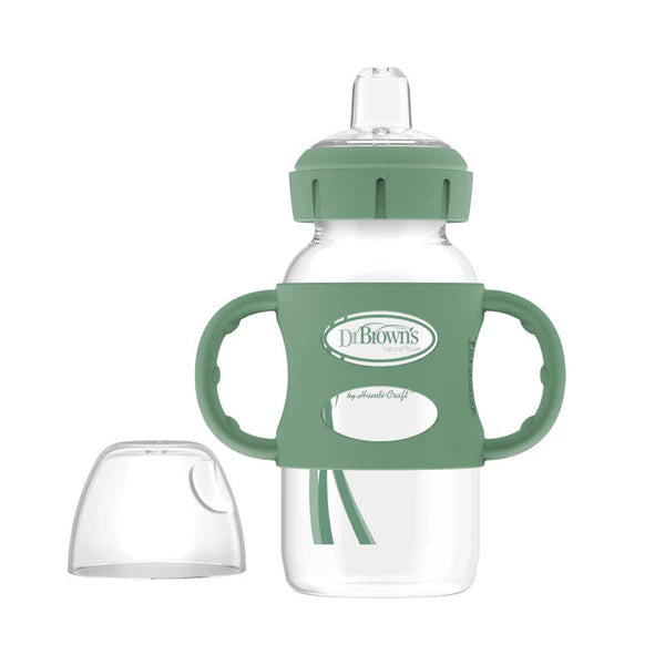 Dr. Brown's Sippy Cup With Handles 270ml Green