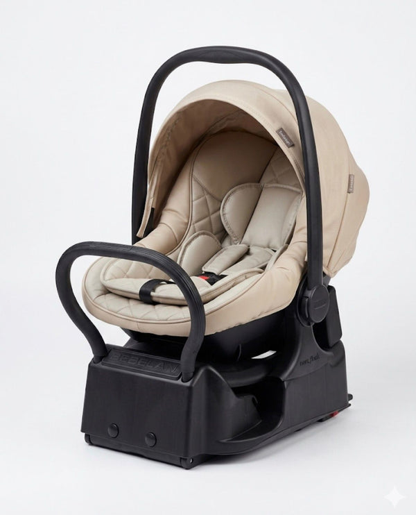 Bébécar Baby Stroller Travel System with Carrycot, Seat & Group 0+ Car Seat