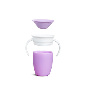 Munchkin Miracle 360° Trainer Cup 7oz Purple