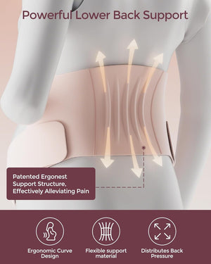 Momcozy Maternity Belly Band – Ergonomic Back & Pelvic Support for Pregnancy