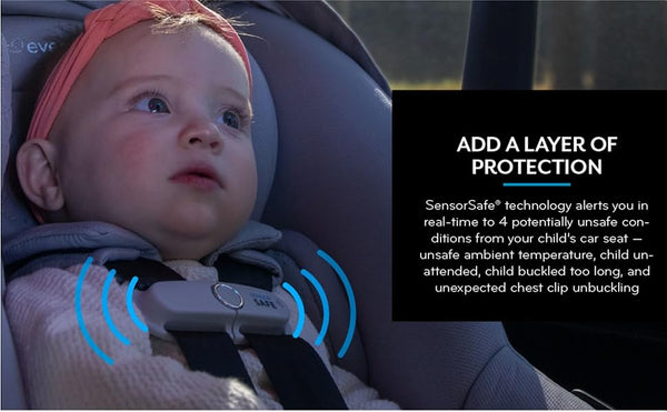 Evenflo® Revolve180™ LiteMax™ NXT Rotational Infant Car Seat with SensorySoothe™