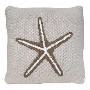 QUAX KNITTED CUSHION 30*30 CM STARFISH
