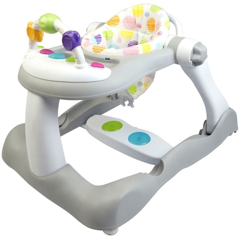 Spuddies Bounce Steps 3 in 1 walker - Grey