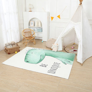 Baby Cashmere Rug 120x160 Unique Crocodile Kids Decor