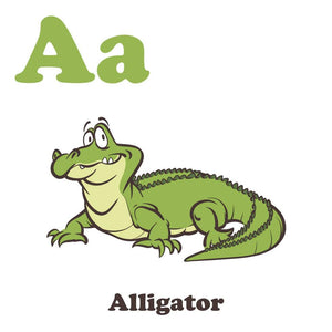 Dar El Maaref Character Concertians Alphabet Alligator Book
