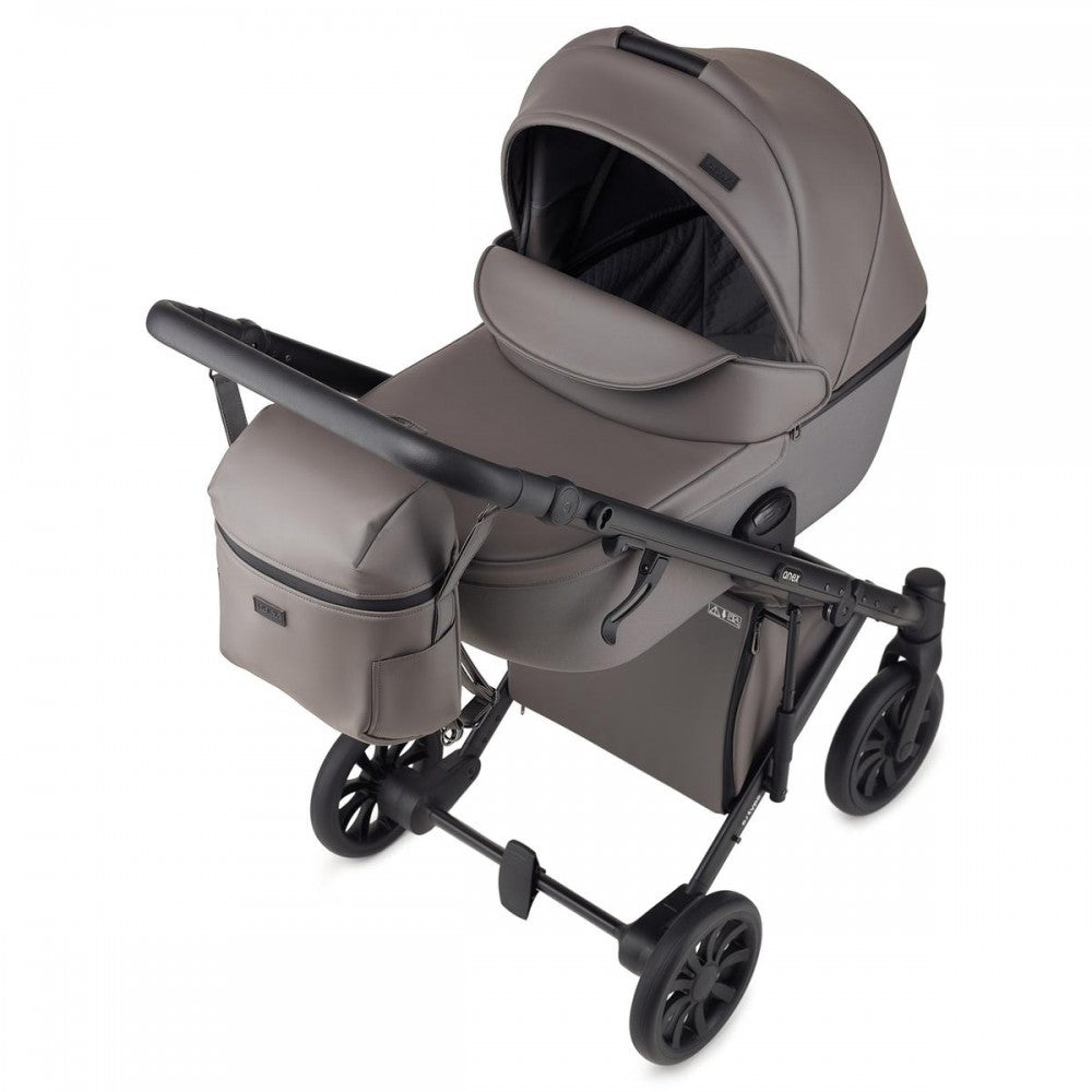 Anex Stroller E-Type 2in1 Travel System, Eco Leather Ghotic