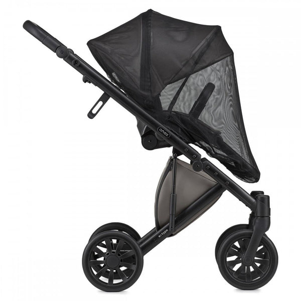 Anex Stroller E-Type 2in1 Travel System, Eco Leather Luna