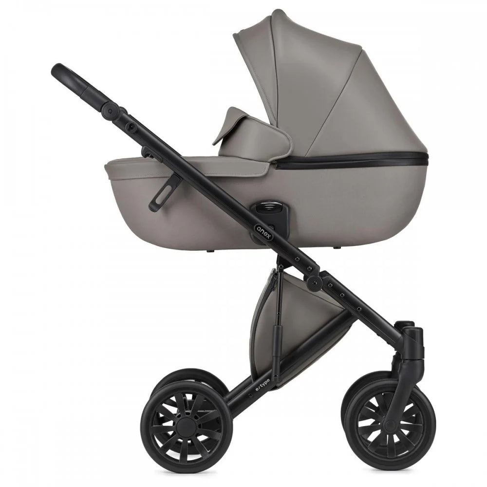 Anex Stroller E-Type 2in1 Travel System, Eco Leather Luna