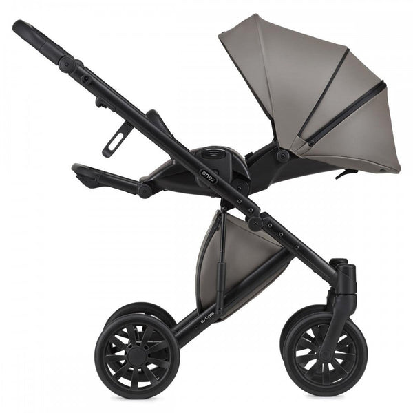 Anex Stroller E-Type 2in1 Travel System, Eco Leather Luna