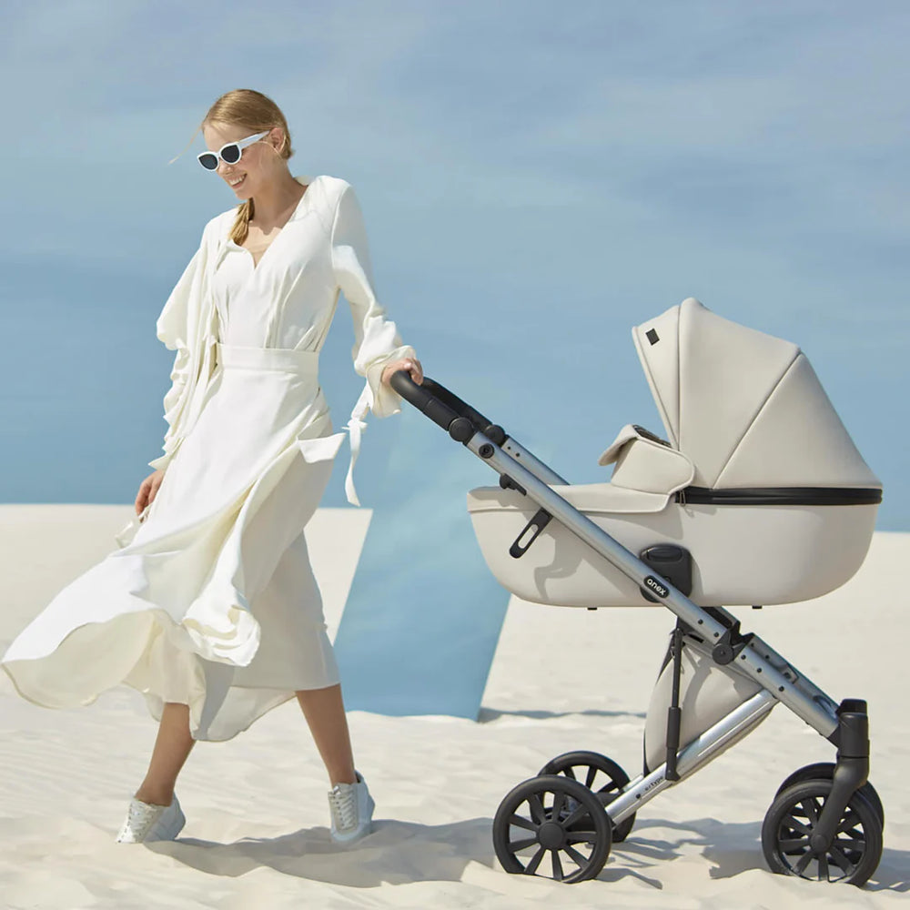 Anex Stroller E-Type 2in1 Travel System, Eco Leather Soul