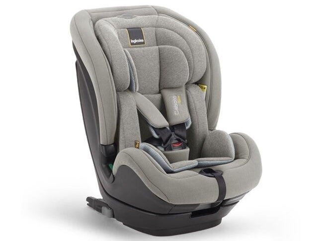 Inglesina Caboto i-Size Car Seat - Moon Gray - from 15 Months to 12 Years