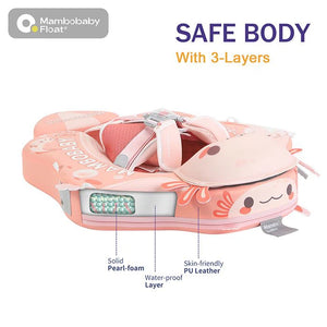 Mambobaby  Axolotl Chest Float Green