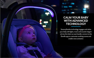 Evenflo® Revolve180™ LiteMax™ NXT Rotational Infant Car Seat with SensorySoothe™