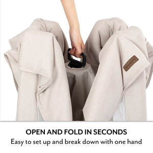 Evenflo Eris One-Hand Playard with Bassinet & SensorySoothe Technology