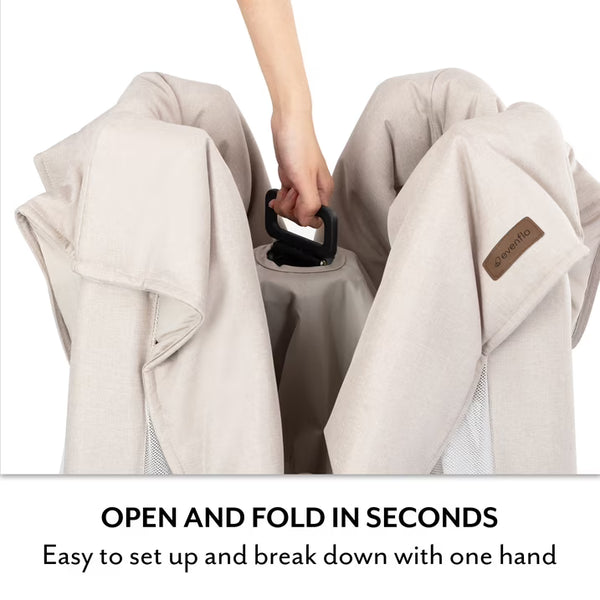 Evenflo Eris One-Hand Playard with Bassinet & SensorySoothe Technology