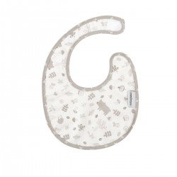 Cambrass Round Bib Velcro Abete Beige