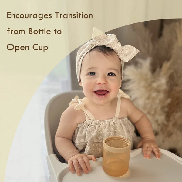 Moonkie Silicone Training Cup with Straw