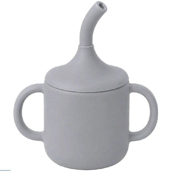 Babyjem Silicone Training Cup with Straw