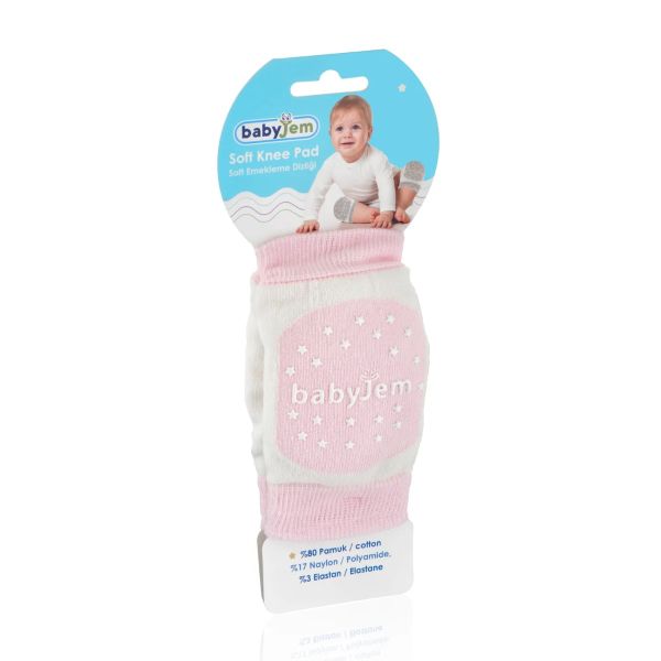Babyjem Knee Pad Pink Crawling Protection
