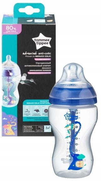 TOMMEE TIPPEE 1X260ML BOY BOTTLE SLOW