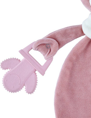 Babyjem My Sweet Bear Toy With Teether Rose