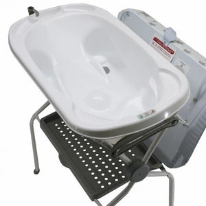 Plastimyr Ona Safari Grey Folding Bath Tub With Changing Table