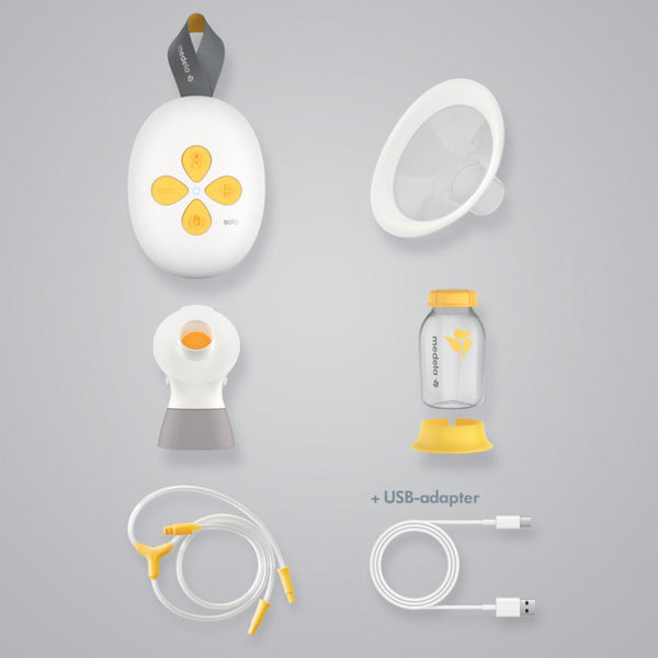 Medela Solo Breast Pump Compact Electric USB Rechargeable