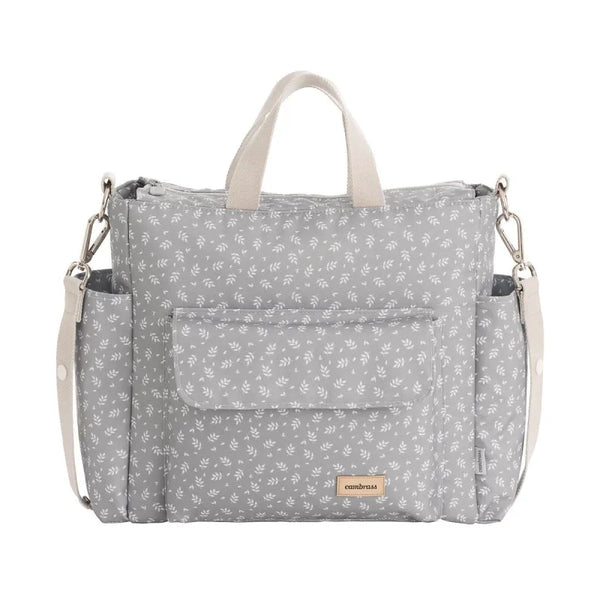 Cambrass Maternity Bagpack Aura Beige Floral Diaper Bag