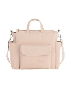 Cambrass Maternity Bagpack Aura Beige Floral Diaper Bag