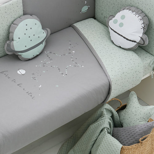 BIMBIDREAMS BEDDING SET PLANET GREEN