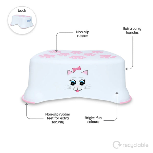my carry potty step stool  - cat