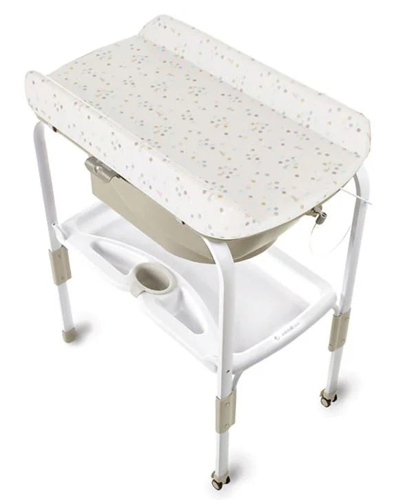 Jane Flip Bath 2-in-1 Baby Bathtub And Changing Unit Iris Beige
