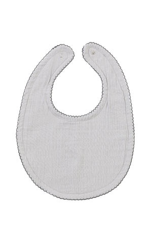 BABYJEM MUSLIN BIB / GREY