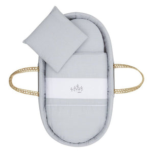 Cambrass quilted basket une mini windsord grey+ stand