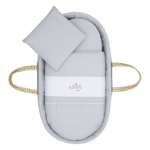 Cambrass quilted basket une mini windsord grey+ stand