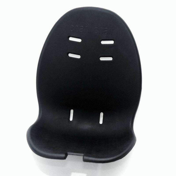 CharliChair 2-in-1  Baby Bath Chair - Black With Cushion