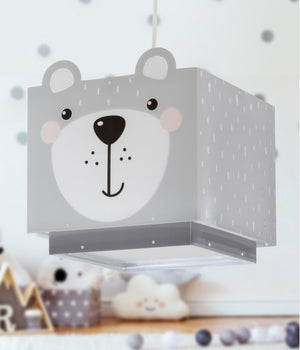 Dalber Childrens Hanging Lamp Little Teddy Pendant Light