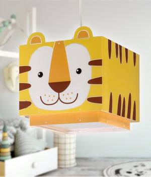 Dalber Childrens Hanging Lamp Little Tiger Jungle Light