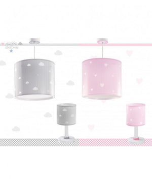Dalber Childrens Hanging Lamp Sweet Dreams Pink