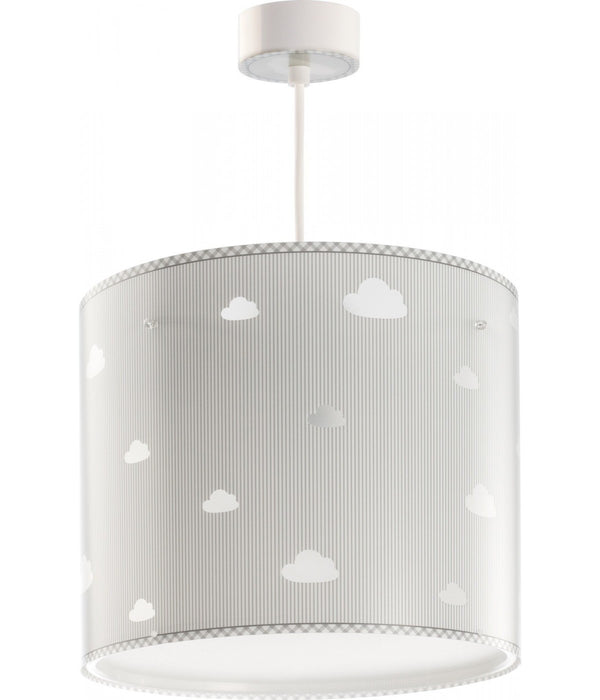 Dalber Childrens Hanging Lamp Sweet Dreams Grey Cloud Design