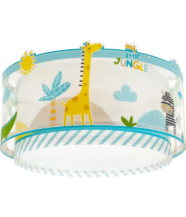 My Little Jungle Ceiling Lamp Jungle Animal Glow Nursery Light