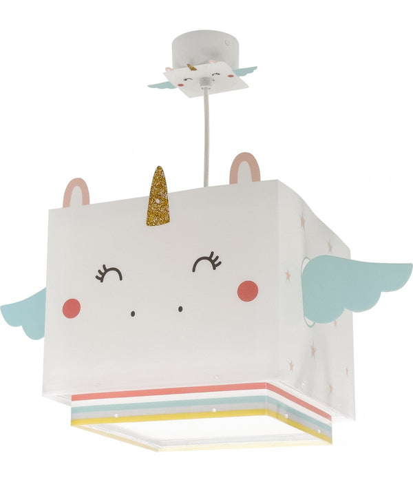 Dalber Childrens Hanging Lamp Little Unicorn Nursery Light