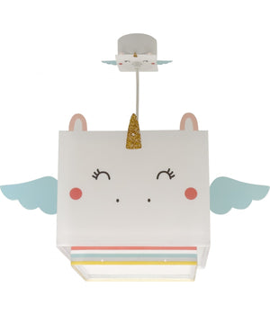 Dalber Childrens Hanging Lamp Little Unicorn Nursery Light
