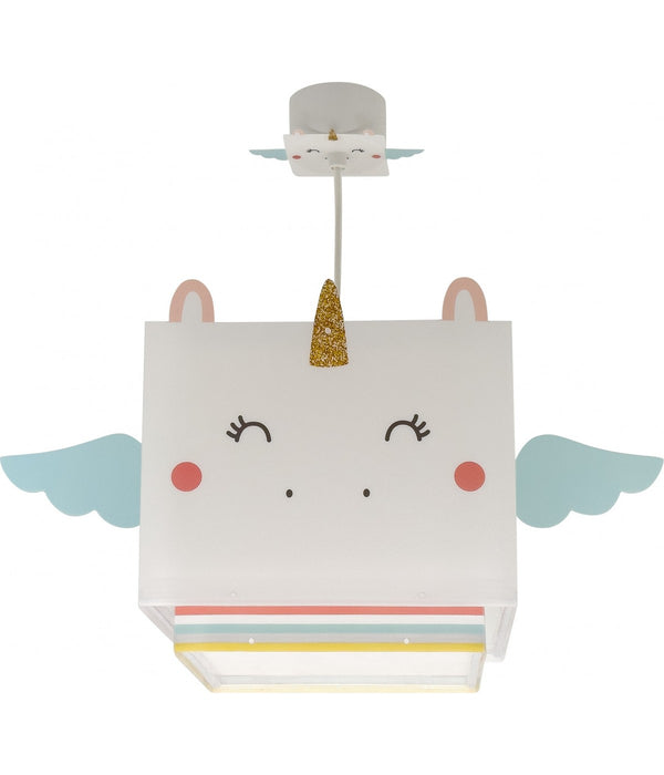 Dalber Childrens Hanging Lamp Little Unicorn Nursery Light