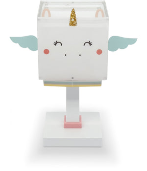 Dalber Childrens Table Lamp Little Unicorn Double Screen