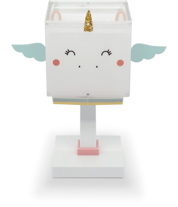 Dalber Childrens Table Lamp Little Unicorn Double Screen