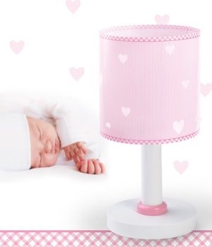 Dalber Childrens Table Lamp Sweet Dreams Pink Cloud