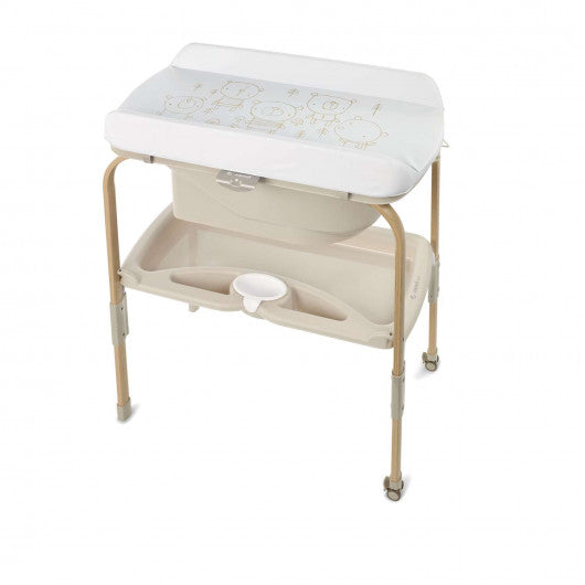 Jane Flip Bath 2-in-1 Baby Bathtub And Changing Unit Glitter